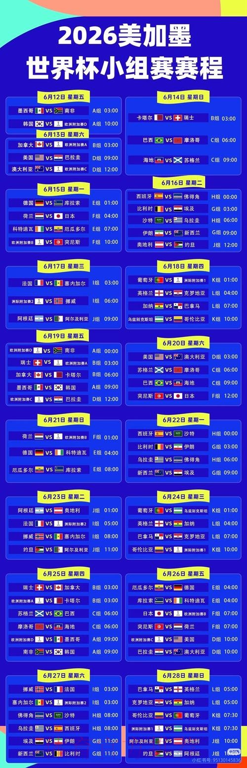 2026世界杯直播最新全程直播怎么查